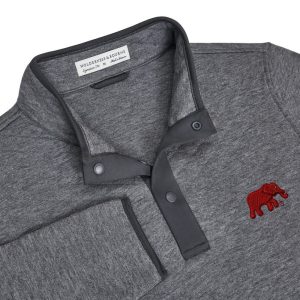 Holderness & Bourne Charcoal Sullivan Elephant Pullover