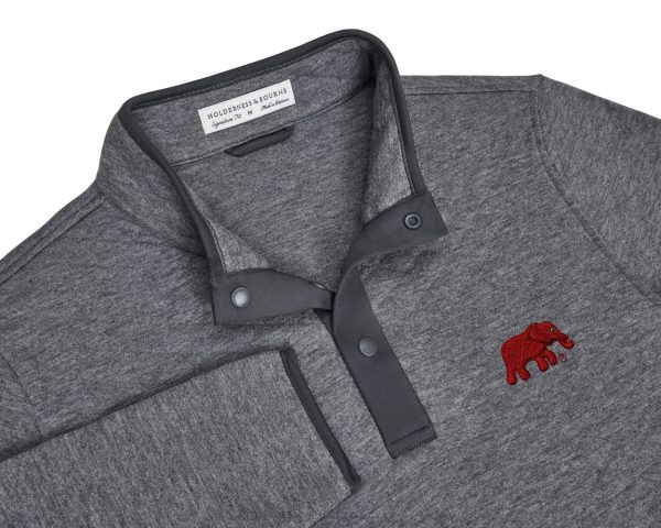 Holderness & Bourne Charcoal Sullivan Elephant Pullover