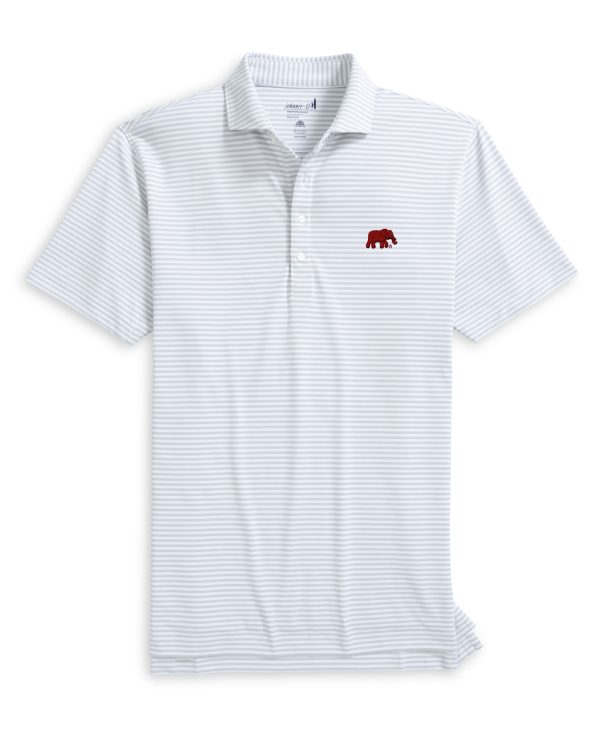 Johnnie-O Grey Stetsons Mesh Elephant Knit