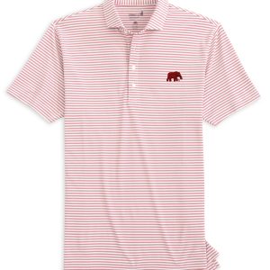 Johnnie-O Crimson Stetsons Mesh Elephant Knit