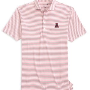 Johnnie-O Crimson Stetsons Mesh Vault "A" Knit