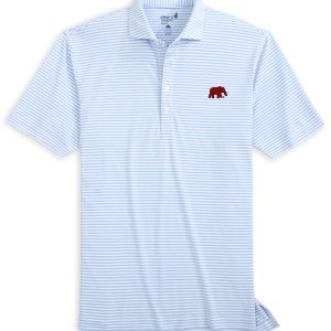 Johnnie-O Light Blue Stetsons Mesh Elephant Knit