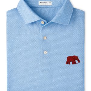 Peter Millar Light Blue Football Elephant Knit