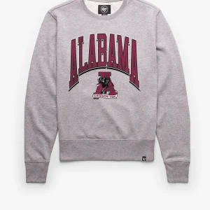 '47 Brand Grey Vault "A" Crewneck Sweatshirt
