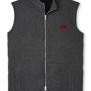 Peter Millar Iron Crown Sweater Fleece Elephant Vest