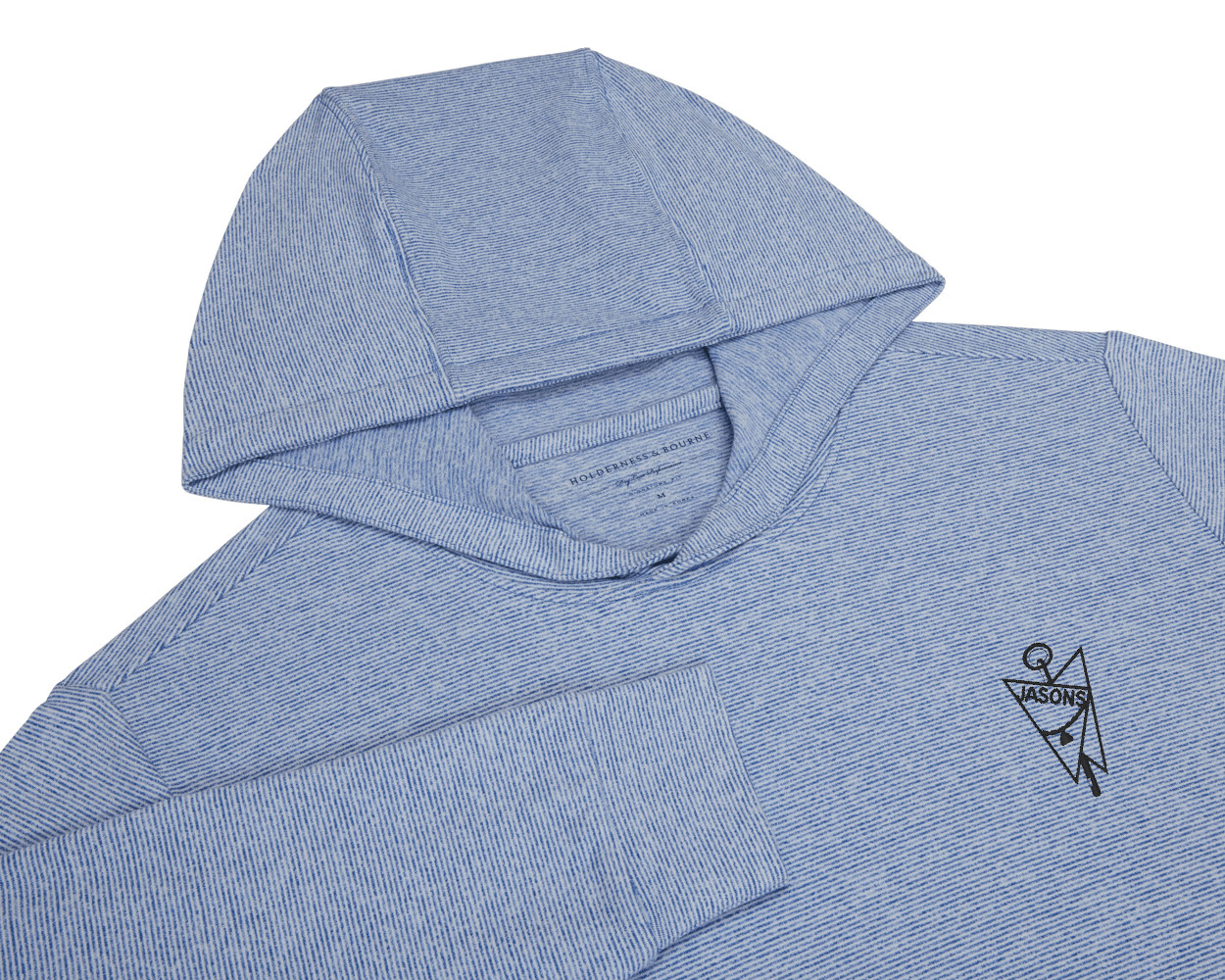 Jasons Holderness & Bourne Blue Hamilton Hoodie