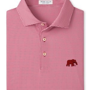 Peter Millar Crimson Border Elephant Polo