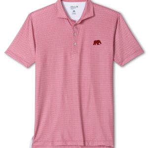 Johnnie-O Crimson Crosslink Elephant Polo