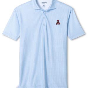 Johnnie-O Blue Crosslink Vault "A" Polo