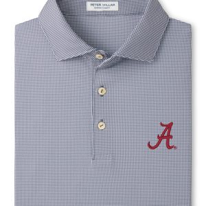 Peter Millar Iron Border Script "A" Polo
