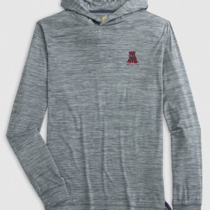 Johnnie-O Black Vault "A" Featherweight Hoodie